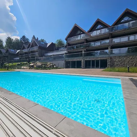 Aparts4u - Kras A302 Z Prywatnym Jacuzzi, Sauna I Widokiem Na Gory * Sklářská Poruba