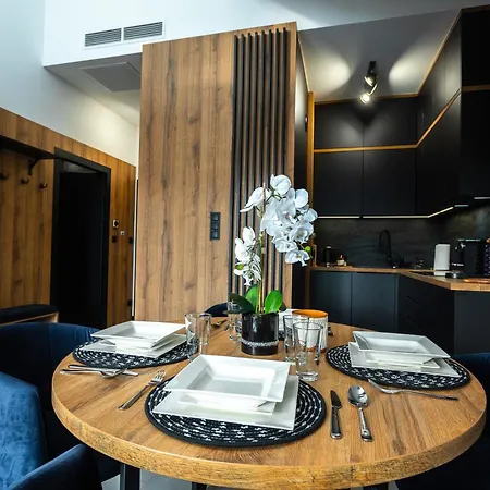 Lägenhet Aparts4u - Kras A302 Z Prywatnym Jacuzzi, Sauna I Widokiem Na Gory Szklarska Poręba