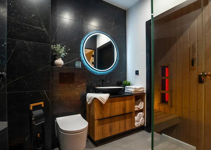 Aparts4u - Kras A302 Z Prywatnym Jacuzzi, Sauna I Widokiem Na Gory 公寓 斯克拉斯卡波伦巴